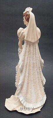FRANKLIN MINT FIGURINE AMELIA, THE GIBSON GIRL BRIDE By PAULINE PARSONS