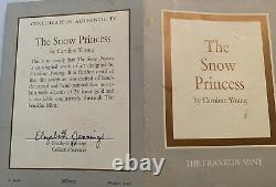 FRANKLIN MINT FIGURINE THE SNOW PRINCESS by CAROLYN YOUNG-Number M1532