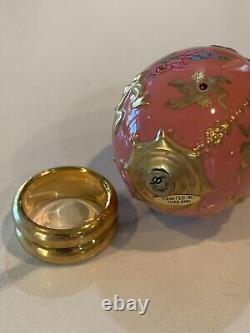 FRANKLIN MINT Faberge Imperial Jeweled Eggs Lot 7 with Stands