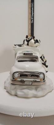 FRANKLIN MINT'In the Good Old Summertime' Fine Porcelain Figurine Music Box