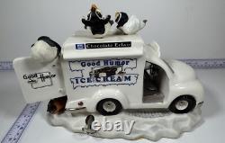FRANKLIN MINT'In the Good Old Summertime' Fine Porcelain Figurine Music Box