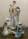FRANKLIN MINT MARIKO PRINCESS OF THE WISTERIA BLOSSOMS Porcelain Figurine Saito
