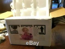 FRANKLIN MINT MARILYN MONROE PORCELAIN PORTRAIT BABY DOLL w RING Tag COA & BOX