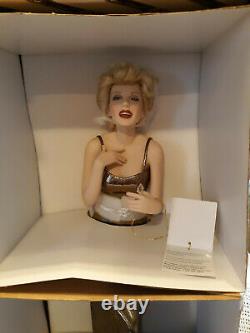 FRANKLIN MINT MARILYN MONROE, Porcelain Doll Always Marilyn NIB Mint Cond