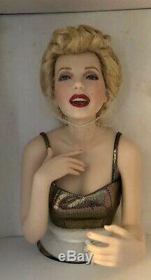 FRANKLIN MINT MARILYN MONROE, Porcelain Doll Always Marilyn NIB With COA