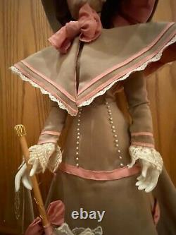 FRANKLIN MINT PORCELAIN GIBSON GIRL DOLL 22 Porcelain Doll Vintage