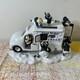 FRANKLIN MINT Penguin Good Humor Ice Cream Porcelain Music Box