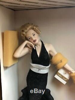 FRANKLIN MINT Porcelain Doll MARILYN MONROE Boxed