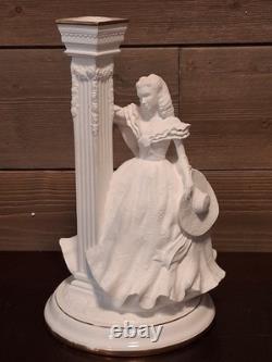 FRANKLIN MINT'RHETT' AND'SCARLETT' CANDLESTICKS1989 (50th Anniversary)