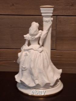 FRANKLIN MINT'RHETT' AND'SCARLETT' CANDLESTICKS1989 (50th Anniversary)