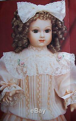 FRANKLIN MINT Replica of Priceless BEBE JUMEAU DOLL 21 COA New No Original Box