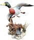 FRANKLIN MINT THE MALLARD by A. J. Rudisill Sculpture Hand Painted Porcelain