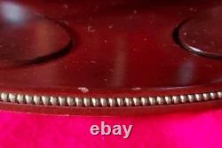 FRANKLIN MINT TREASURY OF CAROUSEL ART 1988 SET OF 12 ANIMALS Turntable Display