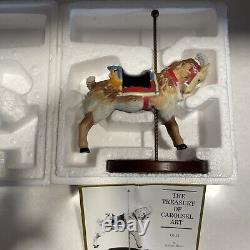 FRANKLIN MINT TREASURY OF CAROUSEL ART 1988 SET OF 12 ANIMALS WithBOXES, PAPERWORK