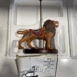 FRANKLIN MINT TREASURY OF CAROUSEL ART 1988 SET OF 12 ANIMALS WithBOXES, PAPERWORK