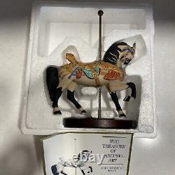 FRANKLIN MINT TREASURY OF CAROUSEL ART 1988 SET OF 12 ANIMALS WithBOXES, PAPERWORK