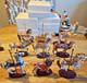 FRANKLIN MINT TREASURY OF CAROUSEL ART 1988 SET OF 9 ANIMALS With5-BOXES