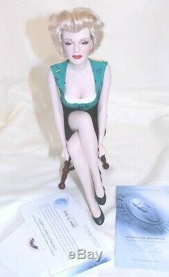 FRANKLIN MINT UNFORGETTABLE MARILYN Monroe Porcelain Doll