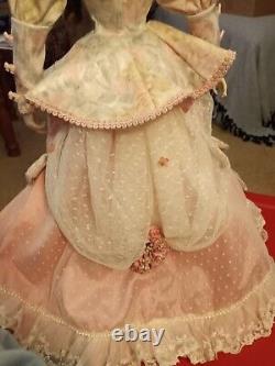 FRANKLIN MINT VINTAGE HEIRLOOM The Gibson Girl, PORCELAIN DOLL IN ORIGINAL BOX