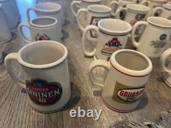 FRANKLIN PORCELAIN 1981 OFFICIAL TANKARD'S OF THE WORLDS GREAT BREWERIES 34 Pcs