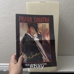 FRANK SINATRA Franklin Mint Porcelain Portrait Doll with Musical Base 17 rat pack