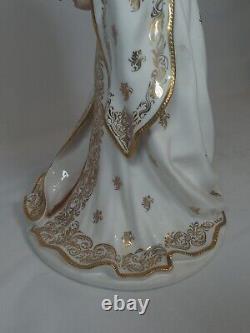 Faberge Empress Alexandra Porcelain Figurine 16.5