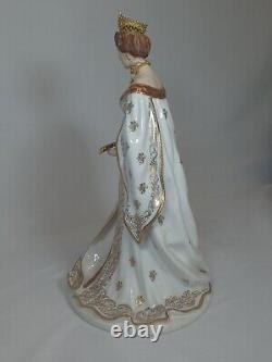 Faberge Empress Alexandra Porcelain Figurine 16.5