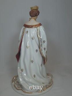 Faberge Empress Alexandra Porcelain Figurine 16.5