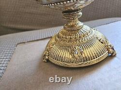 Faberge Imperial Mechanical Carousel Egg Music Box Franklin Mint Manual Works