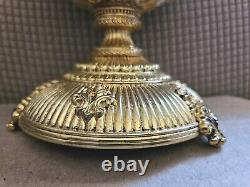 Faberge Imperial Mechanical Carousel Egg Music Box Franklin Mint Manual Works