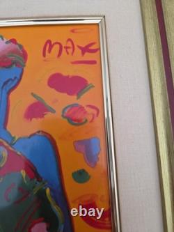 Fan Dancer By Peter Max, Franklin Mint Porcelain COA