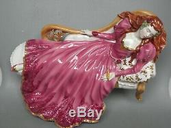 Fine Porcelain Franklin Mint Figure Sleeping Beauty By Gerda Neaubacher