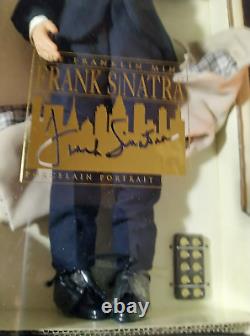 Frank Sinatra Porcelain Musical Doll In A Box, Franklin Mint. Song Is Witchcraft