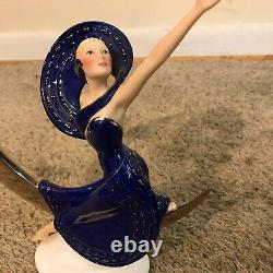 Frankin Mint Platinum in Moonlight Porcelain Figurine