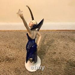 Frankin Mint Platinum in Moonlight Porcelain Figurine