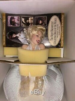 Franklin Heirloom 16 Inch Marilyn Monroe The Seven Year Itch Porcelain Doll -nib
