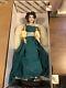 Franklin Heirloom Doll Elizabeth Taylor Porcelain Emerald Green Dress NRFB