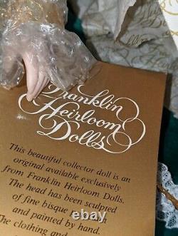 Franklin Heirloom Dolls Marie Antoinette Madame de Pompadour Porcelain Doll 19