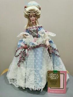 Franklin Heirloom Marie Antoinette Queen of France Bisque Porcelain Doll