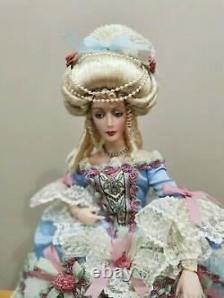 Franklin Heirloom Marie Antoinette Queen of France Bisque Porcelain Doll