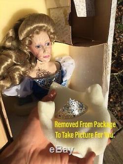 Franklin Heirloom Porcelain Doll Arwen Evenstar Lord Of The Rings Mint RARE