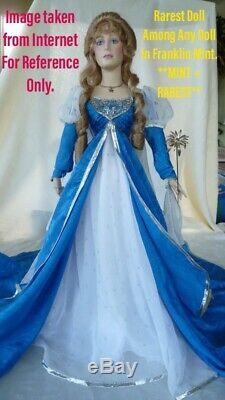 Franklin Heirloom Porcelain Doll Arwen Evenstar Lord Of The Rings Mint RARE