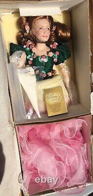 Franklin Heirloom Porcelain Doll The Rose Princess Never Unwrapped From Box