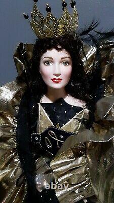 Franklin Heirloom Queen Of Diamond Doll Of The Royal Card Collection