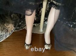 Franklin Heirloom Queen of the Masquerade Ball Porcelain Doll With Display Case
