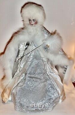 Franklin Heirloom The Snow Queen Porcelain Doll