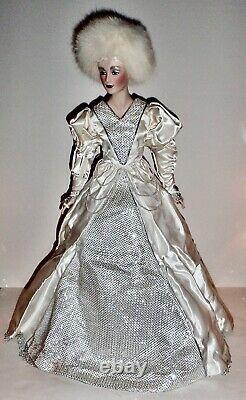 Franklin Heirloom The Snow Queen Porcelain Doll