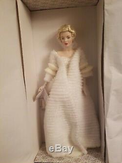 Franklin Herloom Dolls Marylin Monroe All About Eve porcelain 20 doll NIB