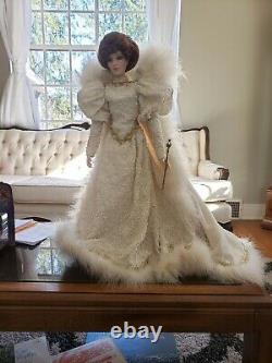 Franklin Mint $1300 Porcelain Doll -Tatiana- Princess of Imperial Ice Palace