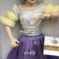 Franklin Mint 18 Lucille Ball Italian Movie Grape Stomping Porcelain Doll NIB